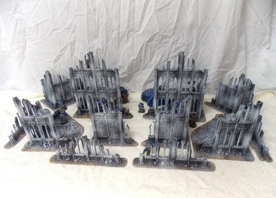 WARGAMING TERRAIN NEU BEMALT, ADVANCE ORDERS,,MEGA KONVOLUT SET 12 TEILE