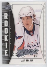 2009-10 Upper Deck MVP Rookie Jay Beagle #358 Rookie RC n1u