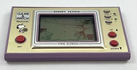 Nintendo Game & Watch - Wide Screen - Snoopy Tennis (SP-30) Used