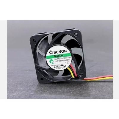 SUNON HA40101V4-1D01U-G99 4010 DC12V 0.43W 4CM 3-Wire Silent Cooling Fan