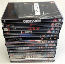 x15 Horror Sci Fi DVD Job Lot Obsession Pontypool Kill List REC Exorcist Bundle
