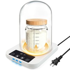 Sourdough Starter Warmer with Glass Dome, 1 F Precise Temperature Control fro...