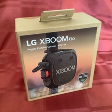 LG XBOOM Go Rugged Portable Speaker - XG2TBK, Water Resistant