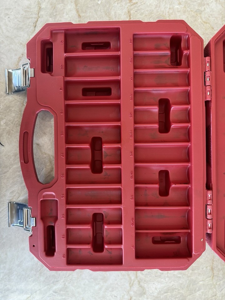 Craftsman Impact Socket Molded Empty Case, (NO SOCKETS) For a 22 pc ...