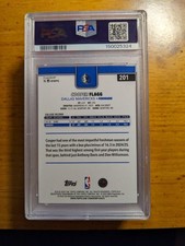 2025 TOPPS #201 Cooper Flagg Rookie RC PSA 9 MINT - Image 2