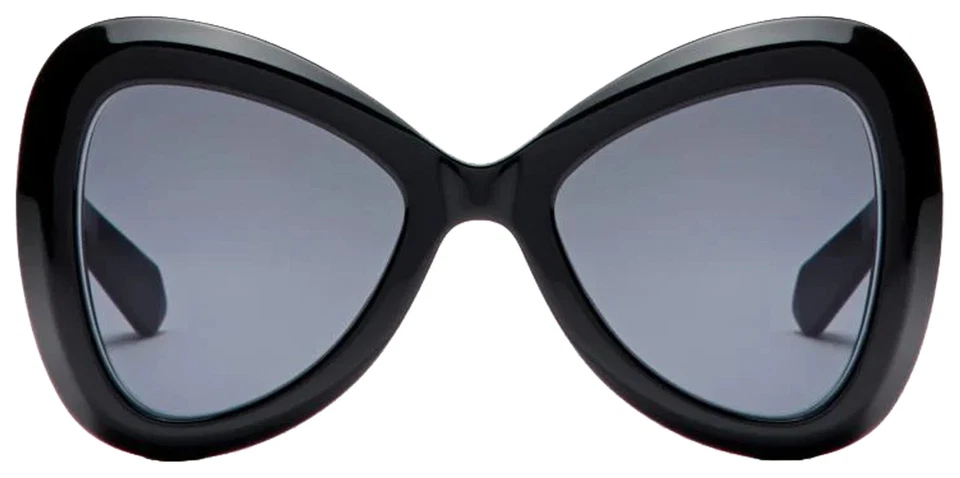 Valentino V-Gold III Black Oversize Butterfly Sunglasses - VLS-138A-53 - Japan - Image 2 of 4
