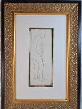 Pierre Renoir. 1st ed. lithograph of /375. "Apres Le Bain"