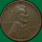 1926-S Lincoln Wheat Cent Choice Extremely Fine XF+ Coin #36821