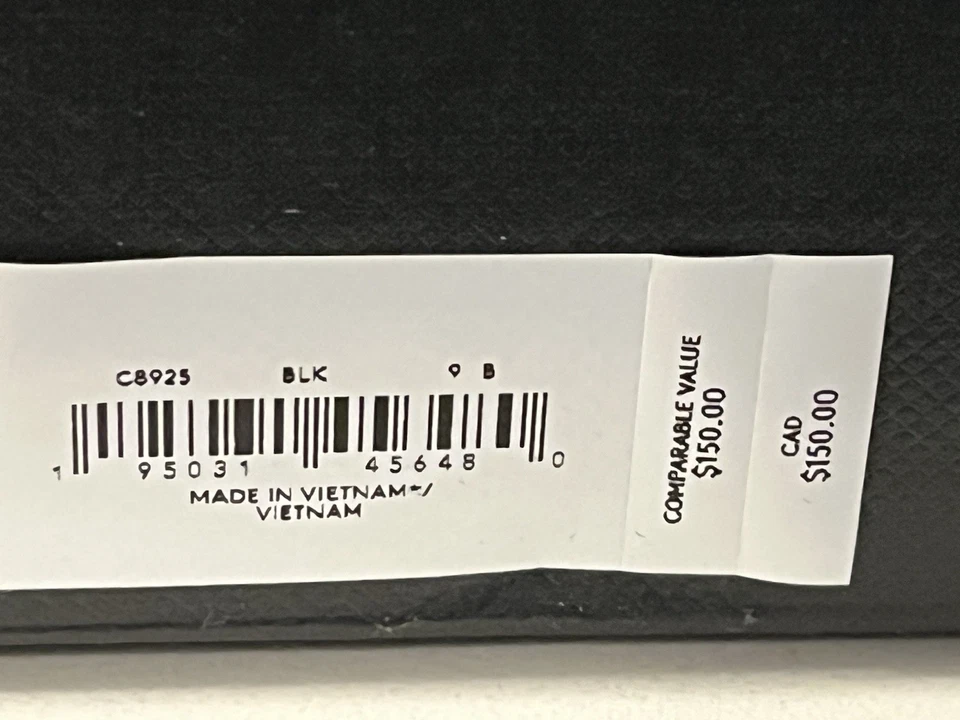 The Gwen Sig Sandal Women's 9B Black in Signature Canvas. - Image 4 of 4