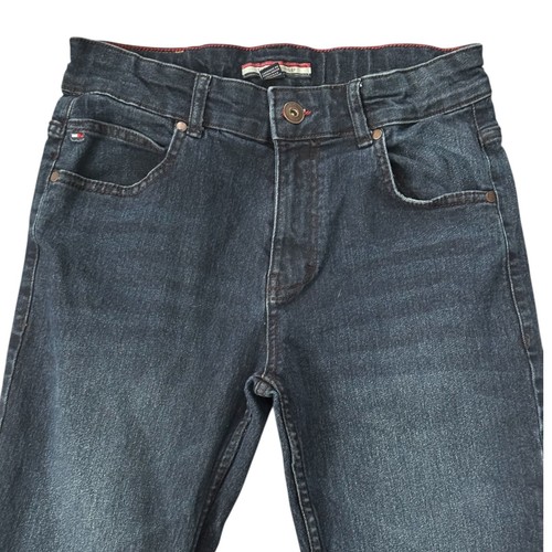 Tommy Hilfiger Boys Jeans Revolution Slim Straight Leg Stretch School Size 16 - Picture 4 of 10