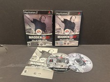 Madden NFL 07 Hall of Fame Edition PS2 W/ DVD CIB 100% Slipcover