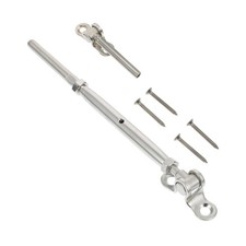 (5 Sets) 1/8 Cable Railing Kit Swage Toggle T...