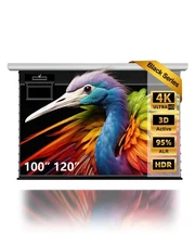 NothingProjector ALR 100" Motorized Drop Down Projector Screen 4K UHD Ambient Li