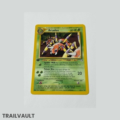 Pokémon Ariados 1st Edition Neo Genesis Base 27/111