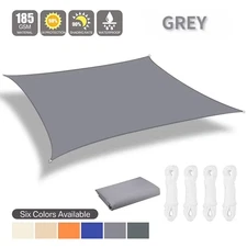 Waterproof Sun Shelter Sunshade Protection Shade Sail Awning Camping Shade Cloth