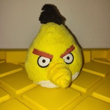 Commonwealth Toys 2010 Angry Birds Yellow Chuck 6" Plush Stuffed Animal No Sound