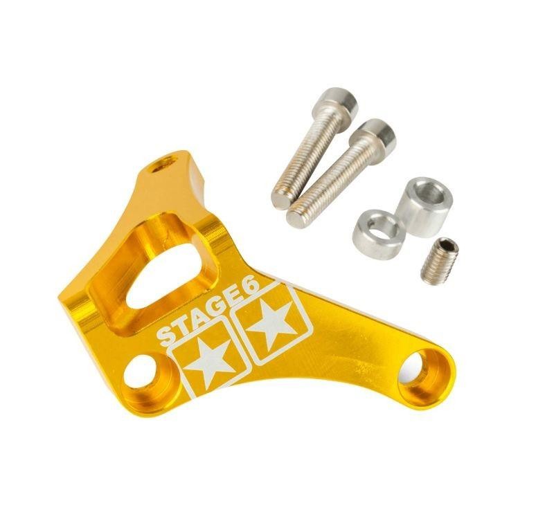 Butée d'embrayage Stage6 Jaune pour résoudre le jeu de commande AM6 MBK
