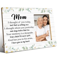 Memorial Gifts for Loss of Mom,Mother Memorial Picture Frame,Bereavement Symp...