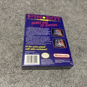 Pin Bot / PinBot - Nintendo NES - Brand New, Factory Sealed with H-Seam 