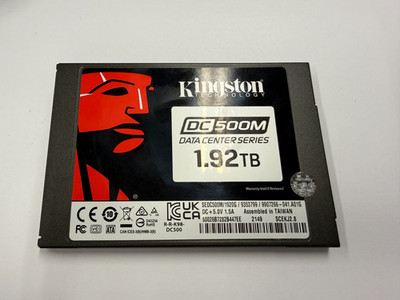 Kingston DC500M 1,92TB 2,5'' SATA III 6Gb/s interne SSD SEDC500M/1920G