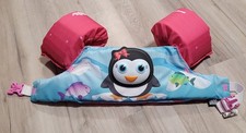 Stearns Puddle Jumper Toddler Kids Life Jacket 30 - 50 Lbs Pink Blue Penguin