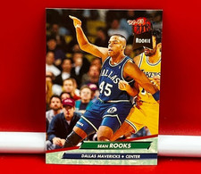 1993 Fleer Ultra Collector Basketball Card Mavericks Sean Rooks #249 Rookie. rookie card picture
