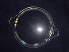 Pyrex 470-C  clear Glass replacement  Lid Only ONE SMALL CHIP