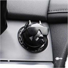 Car Push to Start Button Cover, Vehicle Interior Engine Ignition Color: Black