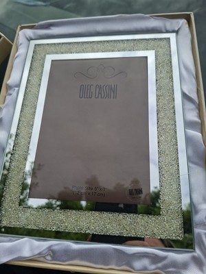 Oleg Cassini Crystal Bilderrahmen, neu