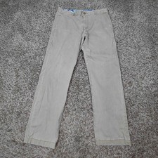 Tommy Bahama Khaki Pants Mens 34x30 Beige Cotton Tencel Lyocell Stretch Chino