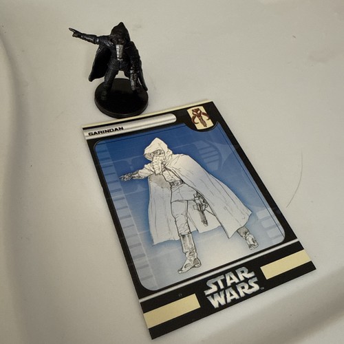 Star Wars Miniatures Bounty Hunters Garindan 34/60 Rare