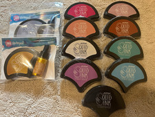 11 Brand New Jane Davenport Squid Ink Hybrid Inkpad Set Assorted Colors w/reink