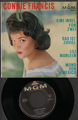 ♫ EP 1962 Connie Francis LILI MARLEEN Eine Isel Für Zwei MOND VON MGM 63019 EX ♫ - Bild 1 von 2