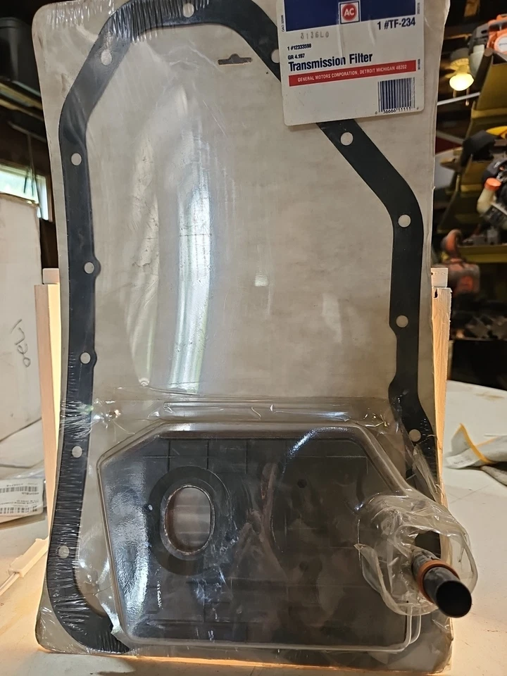 NEW In Package OEM ACDELCO TF-234 TRANSMISSION FILTER GM 12360654 GR 4.197 - Image 3 of 3