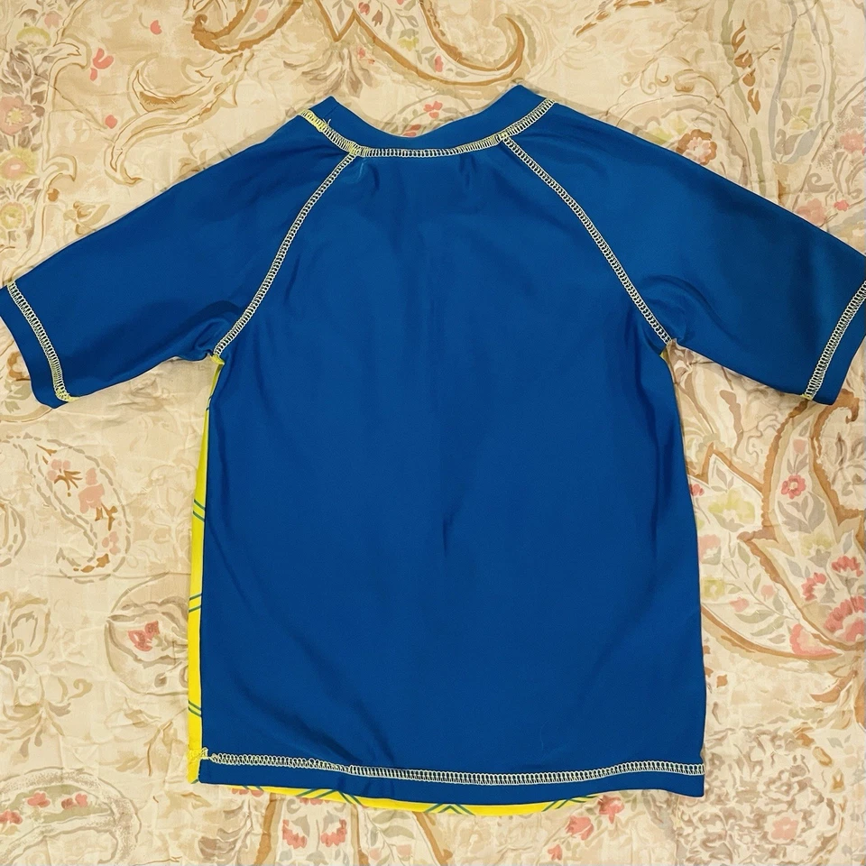 Camisa de natación Mutant Ninja Turtles dibujos animados “Turtle Power” protección contra erupciones niños talla 6 Foto 2 de 3