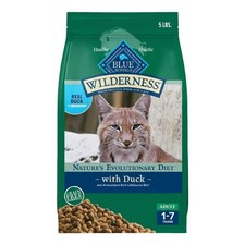 Blue Buffalo Wilderness Adult Dry Cat Food - Grain Free, Duck Full SIZE