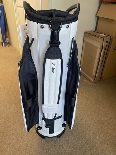 New Titleist Cart 14 Way / White/ Black - Picture 3 of 5
