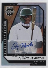 2021 Panini Elite Extra Edition Signatures Quincy Hamilton #148 Auto 13c7