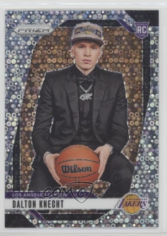 2024-25 Panini Prizm Variation Fast Break Prizm Dalton Knecht #238 Rookie RC