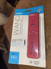 New Wii Nyko Wand Motion Plus Sensing Nintendo  Remote Sealed Pink  Controller