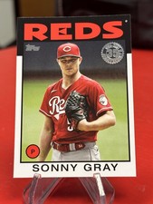 SONNY GRAY 2021 TOPPS 35TH ANNIVERSARY 1986 #86B-72 REDS