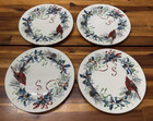 Lenox Winter Greetings Salad Plates Set of 4 – 8.25” New w/ Box & Stickers — photo 2