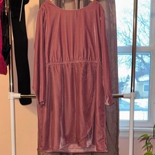J. Crew Long Sleeve Mauve Dress