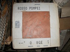 feinsteinzeug vollgemisch gesintert fliesen 30x30 terracottafarben OVP ungeöffne