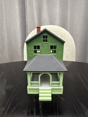 Modern 2 Story House - HO Scale 1:87 - Preassembled - Built Up Building