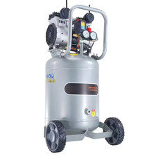 13 Gal. 2 HP 125 Psi. Portable Electric Pancake Air Compressor, Oil Free Air Tan