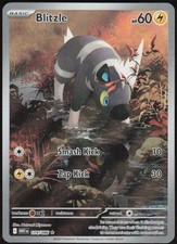 Blitzle 114/086 White Flare Holo Illustration Rare NM English on eBay