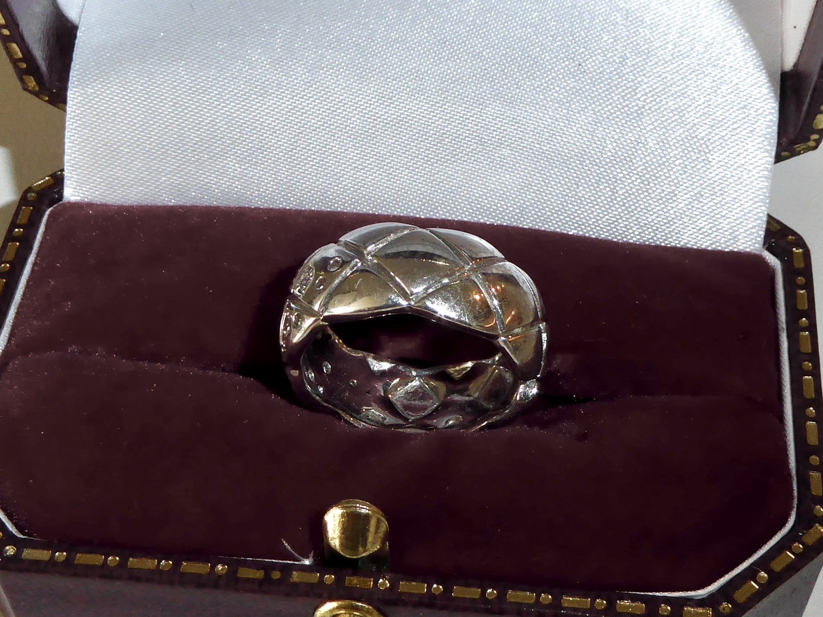 Custom Cluster Ring Large Designer Inspired - image 4