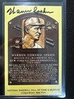 Vintage Autographed Baseball HOF Plaque Postcard Lot Bell, Berra, Wynn, Spahn — photo 4