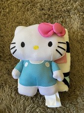 NWT Sanrio Hello Kitty Bath Towel Buddy Scrubby Bath Sponge Set Blue White Pink